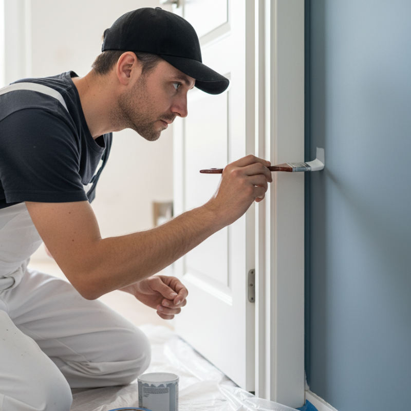 Binnenschilderwerk – Dienst gespecialiseerd voor een vlekkeloze, streeploze afwerking met duurzame verf